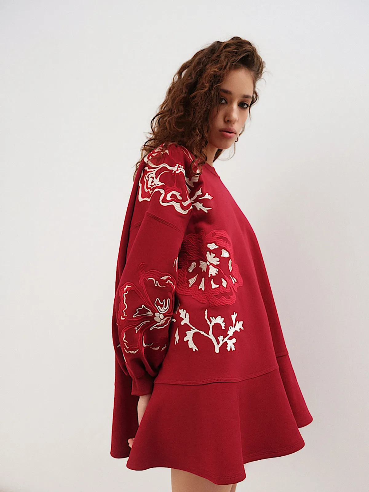DRESS FLOWERS ON MARS (Red) – 7