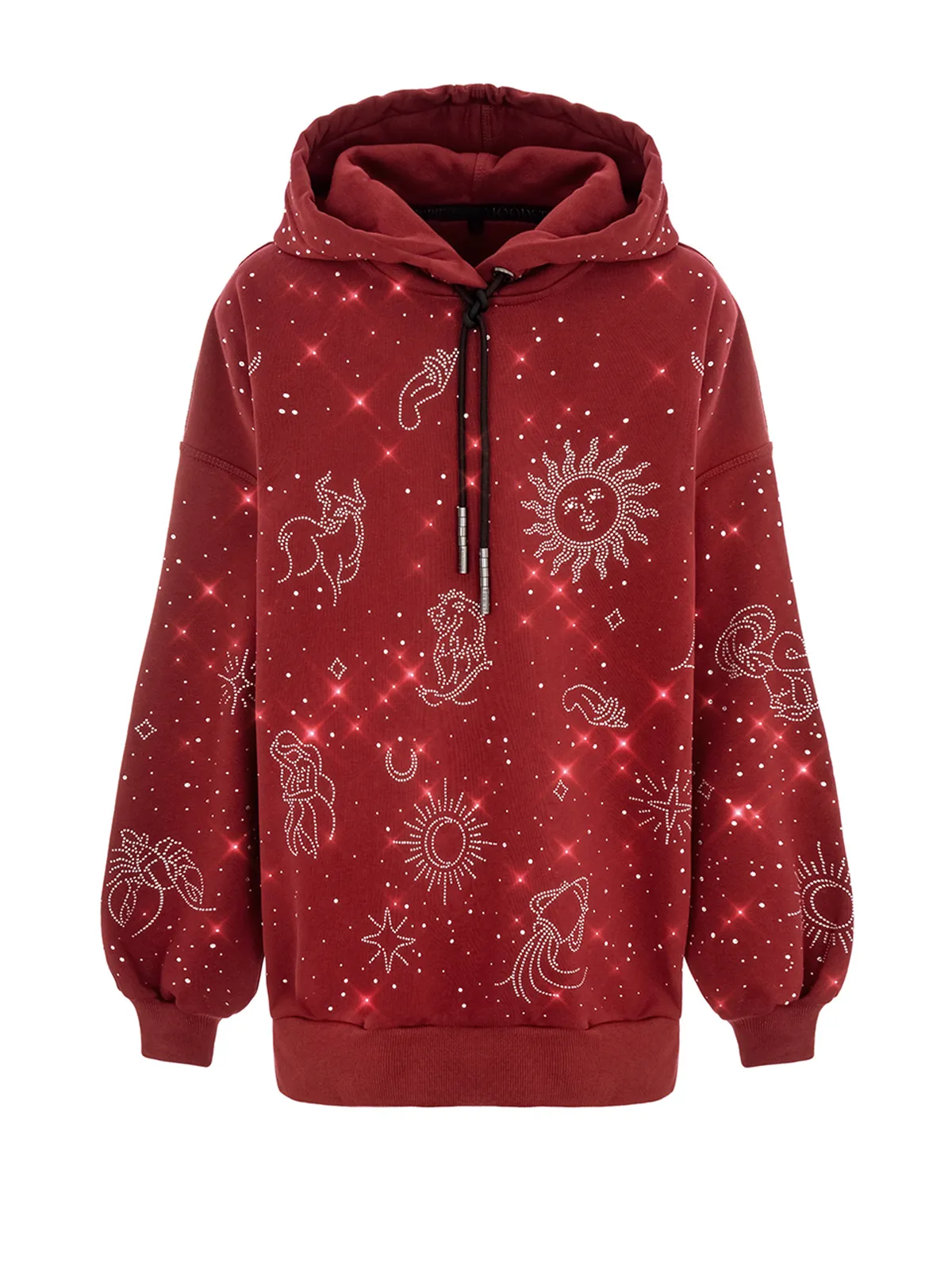 HOODIE ZODIAC MAROON – 1