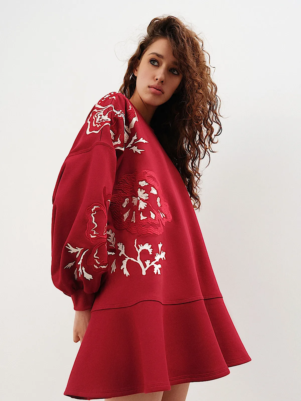 DRESS FLOWERS ON MARS (Red) – 5