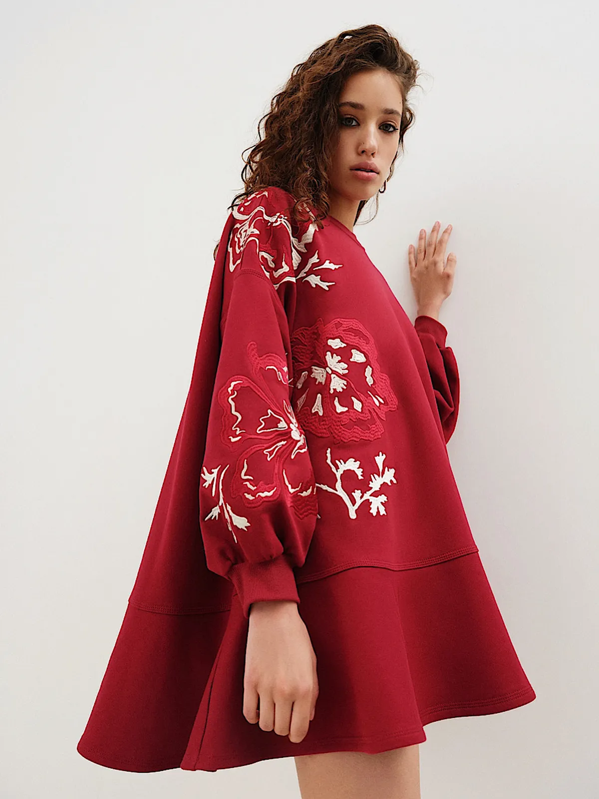 DRESS FLOWERS ON MARS (Red) – 6