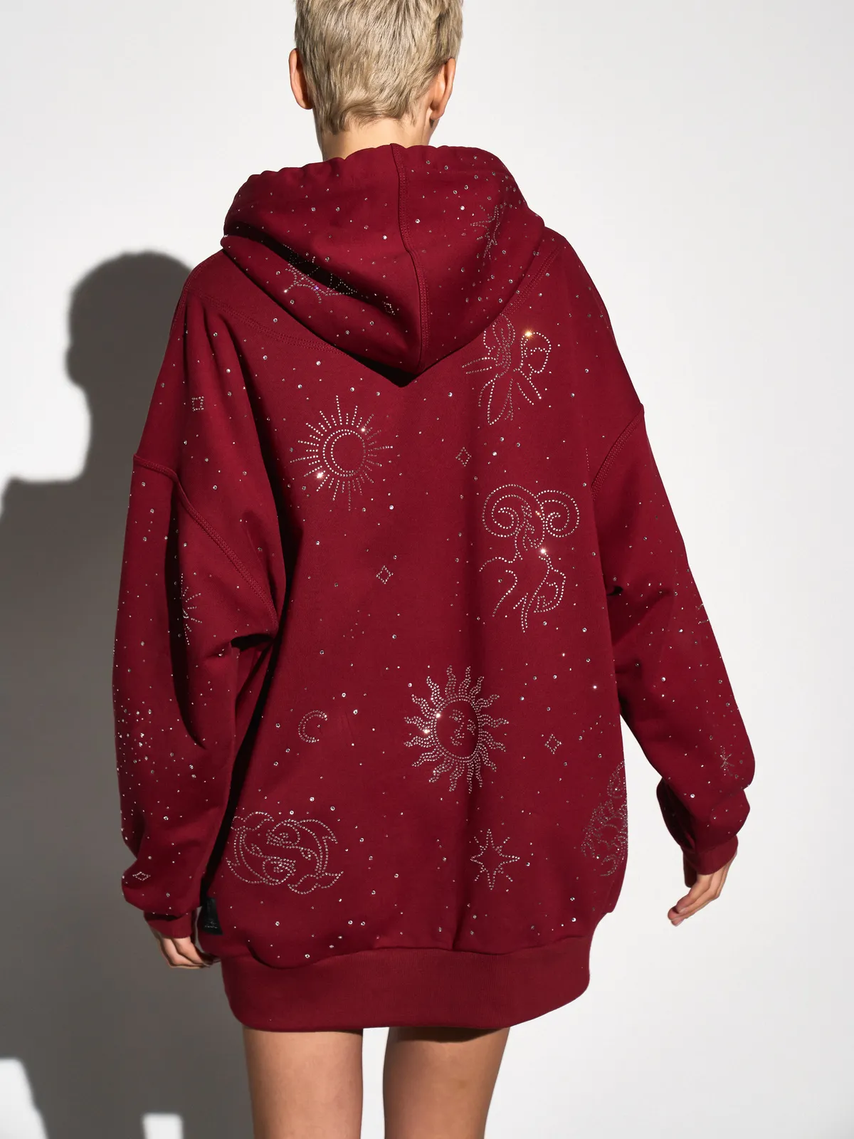 HOODIE ZODIAC MAROON